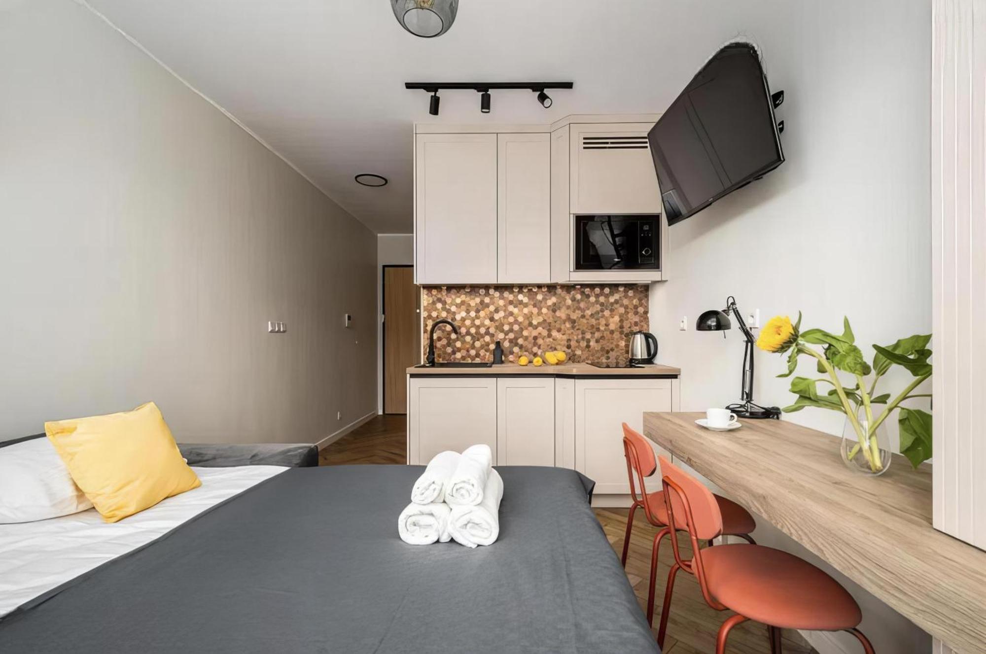 77 Wiktoryn Studio Apartment Varşovia Exterior foto